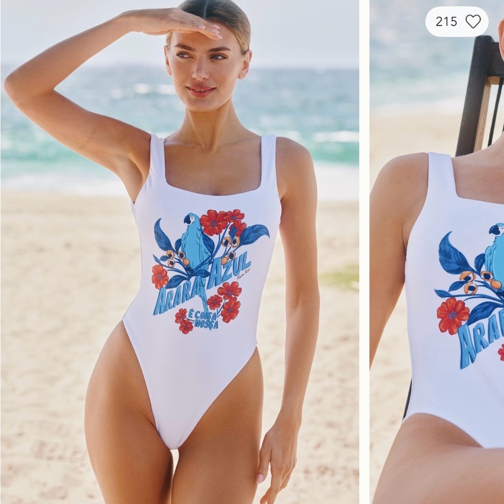 NWOT Farm Rio &Anthropologie Swimsuit